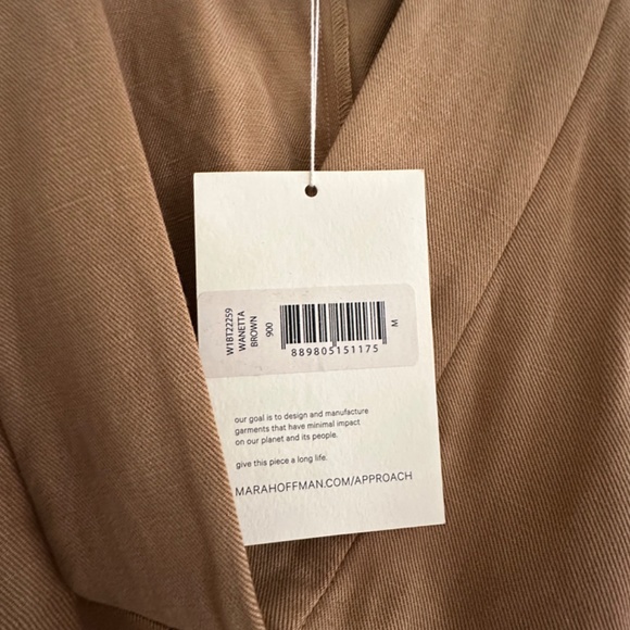 Mara Hoffman Wanetta Gabardine dress with belt - Picture 3 of 6